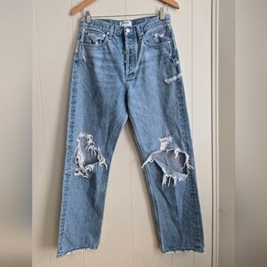 Agolde Light Blue 90s Mid Rise -Size 27